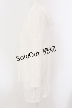 画像2: INGEBORG / レースカーデつきTシャツ 3 シロ O-25-05-26-018-LO-TO-IG-OS