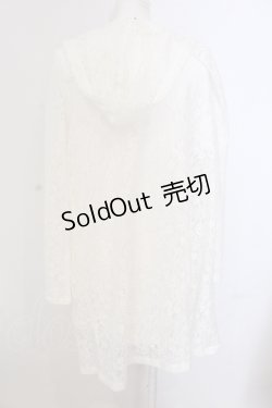 画像3: INGEBORG / レースカーデつきTシャツ 3 シロ O-25-05-26-018-LO-TO-IG-OS