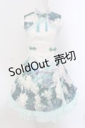 云知百里（海外ロリィタ） / チャイナワンピース S ホワイト×ミント O-25-05-26-029-LO-OP-IG-OS