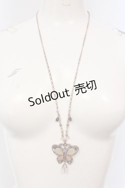 画像3: axes femme / ビジューバタフライネックレス  アンティークゴールド O-25-05-27-004-AX-AC-OW-OS