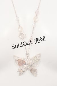 axes femme / ローズバタフライネックレス  ゴールド O-25-05-27-005-AX-AC-OW-OS