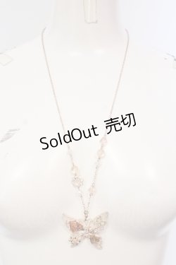 画像3: axes femme / ローズバタフライネックレス  ゴールド O-25-05-27-005-AX-AC-OW-OS