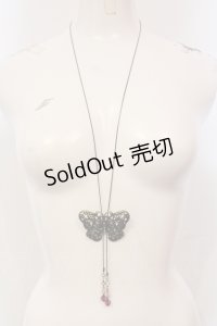 axes femme / アンティークバタフライネックレス  アンティークゴールド O-25-05-27-006-AX-AC-OW-OS
