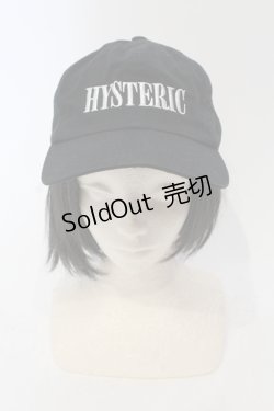画像2: HYSTERIC GLAMOUR / HYSTERIC刺繍 キャップ F ブラック O-25-05-27-007-PU-ZA-YM-OS