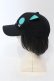 画像3: NieR Clothing / 猫耳つきCAP【シエル】キャップ  ブラック×グリーン O-25-05-27-008-PU-AC-IG-OS (3)