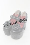 YOSUKE / 厚底パンプス 22.5cm ブラック O-25-05-27-014-PU-SH-IG-OS