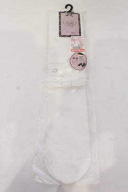 画像1: m petit by misako / TTLTOVKガーターネット F シロ O-25-05-27-017-LO-ZA-IG-OS