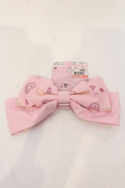 画像1: m petit by misako / AM×マイメロバレッタ  ピンク O-25-05-27-018-LO-AC-IG-OS