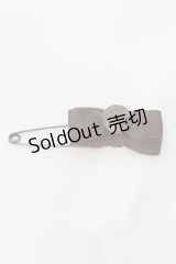 axes femme / リボンストールピン  ブラウン O-25-05-27-023-AX-ZA-OW-ZT208-F002