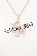 axes femme / バタフライパールネックレス  ピンクゴールド O-25-05-27-003-AX-AC-OW-OS