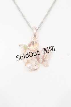 画像1: axes femme / バタフライパールネックレス  ピンクゴールド O-25-05-27-003-AX-AC-OW-OS