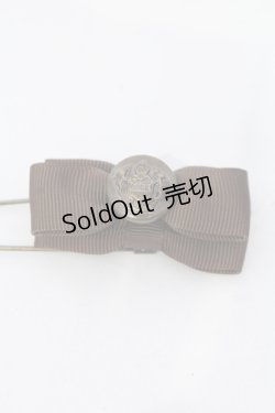 画像2: axes femme / リボンストールピン  ブラウン O-25-05-27-023-AX-ZA-OW-ZT208-F002
