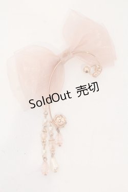 画像3: axes femme / イヤーカフ  リボン（ピンクゴールド） O-25-05-27-026-AX-AC-OW-OS