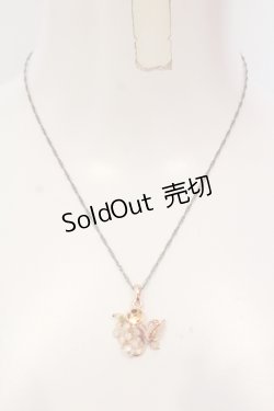 画像2: axes femme / バタフライパールネックレス  ピンクゴールド O-25-05-27-003-AX-AC-OW-OS