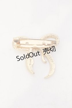 画像2: axes femme / リボンブローチ  ゴールド O-25-05-27-027-AX-AC-OW-OS