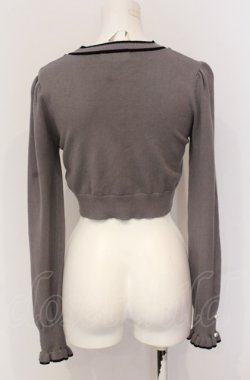 画像2: pium / レースチョーカーケープニット F グレー O-25-05-28-042-LO-TO-IG-OS