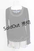 axes femme / ガーデンインナープルオーバー M クロ O-25-05-28-046-AX-TO-IG-OS