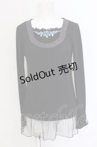 axes femme / ガーデンインナープルオーバー M クロ O-25-05-28-046-AX-TO-IG-OS