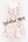 MILK / トゥシューズジャンパースカート  ピンクステージ O-25-05-28-049-ML-OP-IG-OS