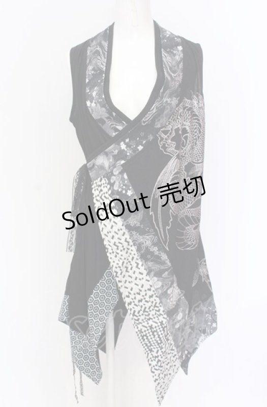 画像1: Qutie Frash / インナーチュニック  ブラック O-25-05-28-068-QU-TO-IG-OS (1)