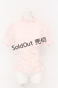 metamorphose / ピンタックヨークブラウス（2011）  ピンク O-25-05-28-084-ME-BL-IG-OS