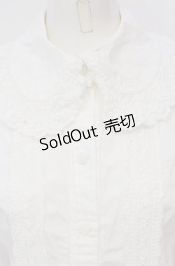 画像2: BABY,THE STARS SHINE BRIGHT / メイベル・ローズブラウス  シロ O-25-05-28-088-BA-BL-IG-OS
