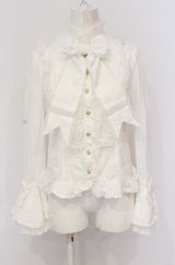 Angelic Pretty / 素敵なプリンセスブラウス  シロ O-25-05-28-089-AP-BL-IG-OS