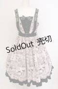 metamorphose / いたずら黒猫Wanted! サスペンダージャンパースカート 1 ピンク O-25-05-28-096-ME-OP-IG-OS