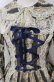 画像2: metamorphose / アンティークブーケラッパ袖ワンピース（2010）  ブルー O-25-05-28-098-ME-OP-IG-OS (2)