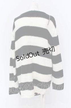 画像3: REFLEM / パンクニット F ブラックｘホワイト O-25-05-28-010-PU-TO-YM-OS