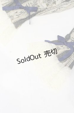 画像8: metamorphose / アンティークブーケラッパ袖ワンピース（2010）  ブルー O-25-05-28-098-ME-OP-IG-OS