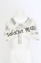 metamorphose / アンティークブーケケープ（2010）  ブルー O-25-05-28-099-ME-JA-IG-OS