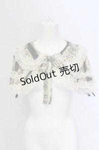 metamorphose / アンティークブーケケープ（2010）  ブルー O-25-05-28-099-ME-JA-IG-OS