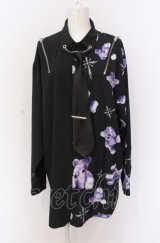 TRAVAS TOKYO / 昇華シャツ F ブラック O-25-05-28-011-PU-BL-YM-ZY