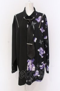 TRAVAS TOKYO / 昇華シャツ F ブラック O-25-05-28-011-PU-BL-YM-ZY