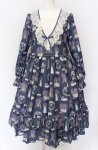 画像1: Melody BasKet / Lavender gardenワンピース M ネイビー O-25-05-28-107-LO-OP-IG-OS (1)