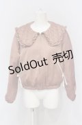 axes femme POETIQUE / パールキルティングブルゾン M ピンク O-25-05-28-109-AX-JA-IG-OS