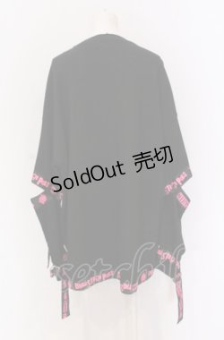 画像3: BACKSTAGE PASS / MUMMY(マミー)ビッグシルエットパラシュートデザイントレーナー F ブラックｘピンク O-25-05-28-001-PU-TO-YM-ZY