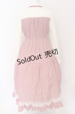 画像3: axes femme POETIQUE / ストロベリーガーデンワンピース M アカ O-25-05-28-120-AX-OP-IG-OS