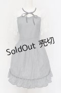 axes femme PETIT LADY / ビスチェ切替ストライプワンピース 160cm（4L） ネイビー×シロ O-25-05-28-125-LO-OP-IG-OS