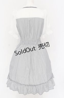 画像3: axes femme PETIT LADY / ビスチェ切替ストライプワンピース 160cm（4L） ネイビー×シロ O-25-05-28-125-LO-OP-IG-OS