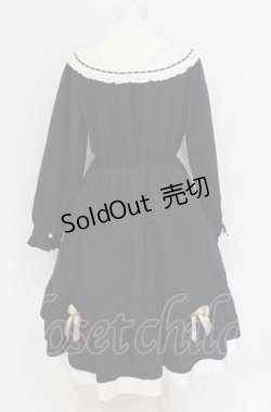 画像3: axes femme POETIQUE / アンジェリック　クワイヤワンピース M ネイビー O-25-05-28-128-AX-OP-IG-OS