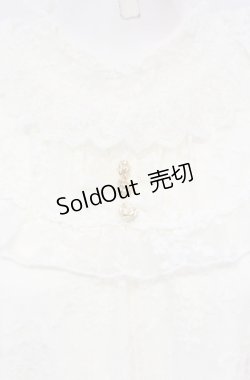 画像2: axes femme / アンティーク風レーストップス F アイボリー O-25-05-28-130-AX-TO-IG-OS