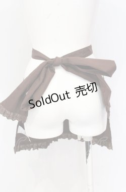 画像2: axes femme kawaii / お菓子の家プリントエプロン M ブラウン O-25-05-28-142-AX-SK-IG-OS