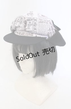 画像1: metamorphose / いたずら黒猫Wanted！名探偵キャスケット  ピンク O-25-05-28-143-ME-AC-IG-ZT273