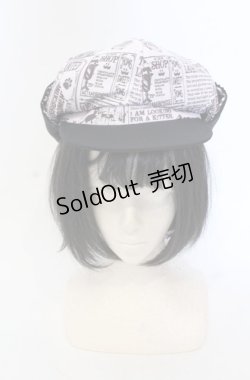 画像2: metamorphose / いたずら黒猫Wanted！名探偵キャスケット  ピンク O-25-05-28-143-ME-AC-IG-ZT273