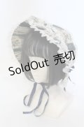 metamorphose / アンティークブーケボンネット（2010）  ブルー O-25-05-28-144-ME-AC-IG-OS