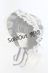 metamorphose / アンティークブーケボンネット（2010）  ブルー O-25-05-28-144-ME-AC-IG-OS