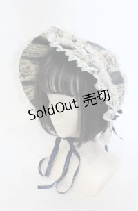 metamorphose / アンティークブーケボンネット（2010）  ブルー O-25-05-28-144-ME-AC-IG-OS