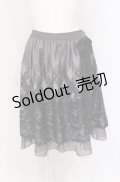axes femme POETIQUE / Disney ドリームパネル柄スカート M グレー O-25-05-28-031-AX-SK-OW-OS
